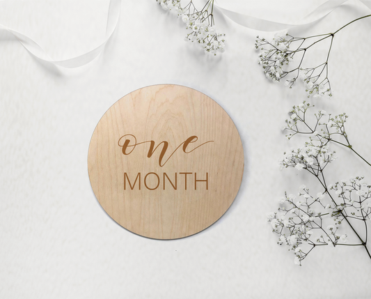 Monthly Milestone Discs (one month a one year)