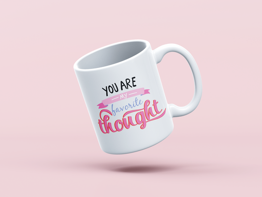 Valentine's Mug, Valentine's Day Mug, You are my favorite mug