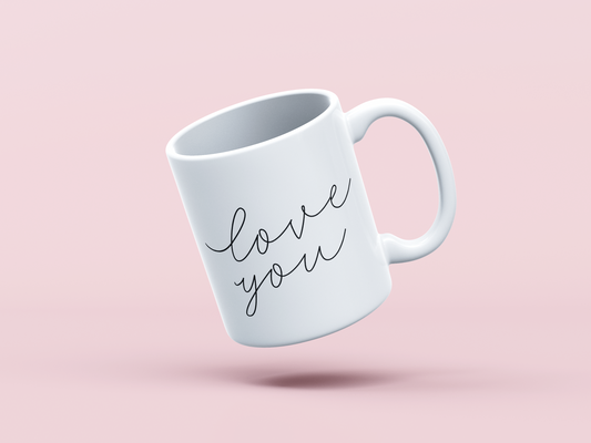 Valentine's Mug, Valentine's Day Mug, Love you mug